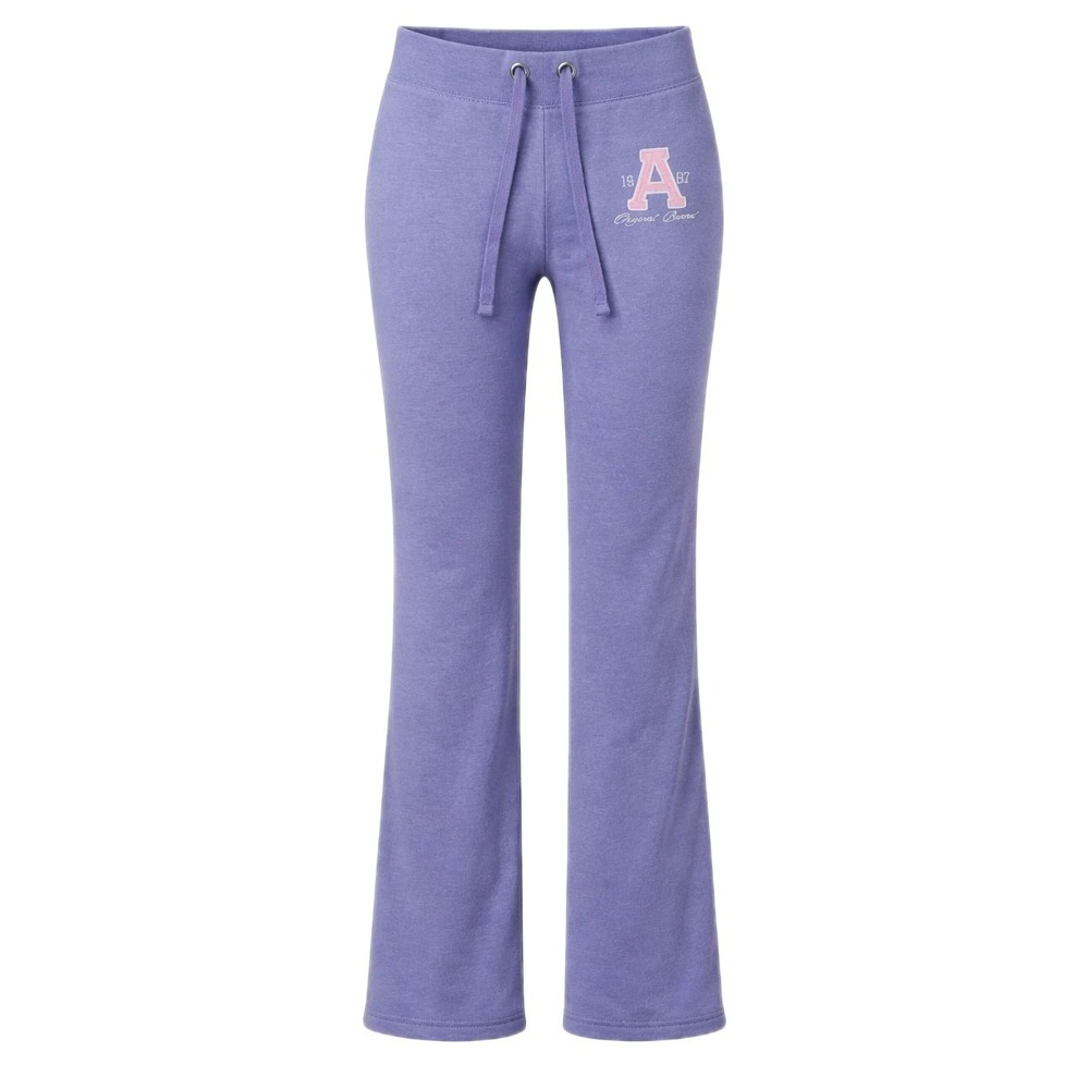 Aeropostale XS Flare Sweatpants Juniors XS Low Rise Y2K‎ Logo 1987 Balletcore